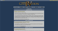 Desktop Screenshot of civstats.com
